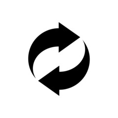 Reload icon vector set. Reset illustration sign collection. update symbol or logo.