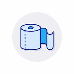 Tissue Paper icon in vector. Logotype