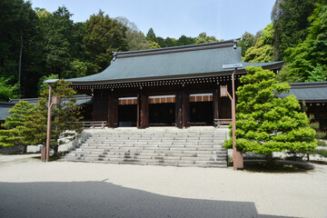 Fototapeta premium 近江神宮 内拝殿 滋賀県大津市