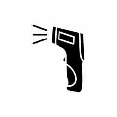 Thermometer Gun icon in vector. Logotype