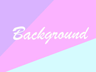 Three pastel backgrounds arranged in purple, pink, and blue respectively can be used as a greeting card or merchandise background.
