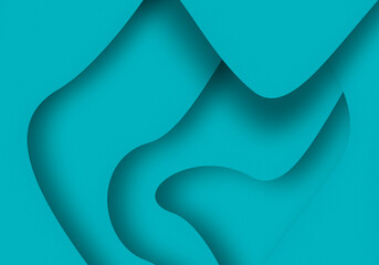 Fondo de capas azulessuperpuestas con sombra.