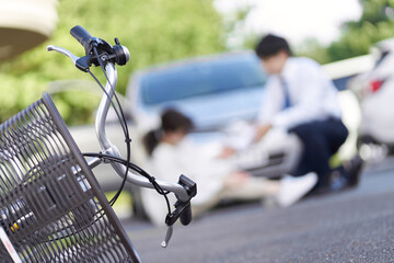 自転車と車の交通事故