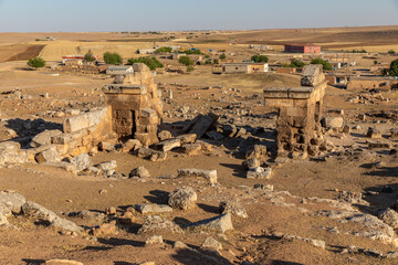 The ruins of the historical Shuayip City which is rumored Prophet Shuayb to have lived in this city...