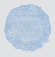 The sphere consisting of points or circles. Abstract  composition with irregular dynamic particles. 3d vector illustration.