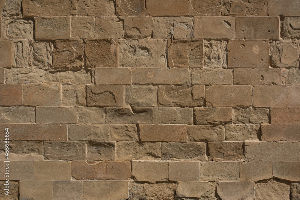 Aufkleber antique weathered wall view. old mat stone texture. background with space for text.