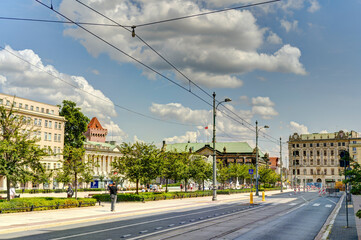 Poznan Historical center, HDR Image