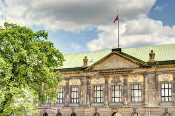 Fototapeta na wymiar Poznan Historical center, HDR Image