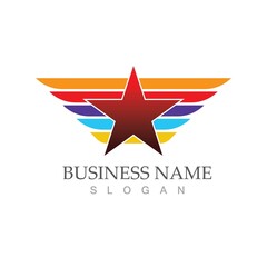 Obraz premium Star icon Template