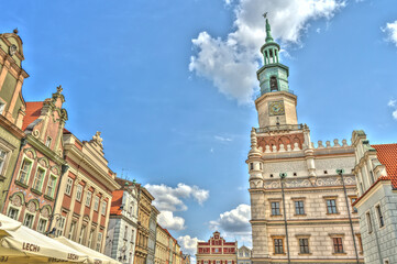 Fototapeta na wymiar Poznan Old Town, Poland