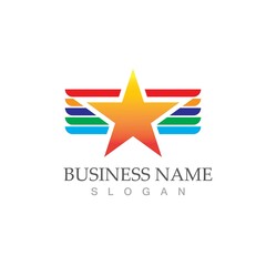 Obraz premium Star icon Template