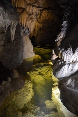 Bielianska Cave (Slovakia), underground lake