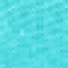 Vector abstract smooth square mosaic aqua blue tile background, vertical format. eps 10