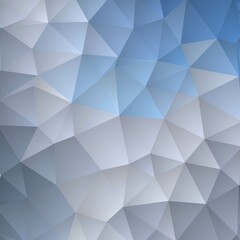 blue and white abstract triangles. geometric design. polygonal style.layout for advertising. eps 10