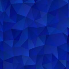 Obraz premium Blue triangular background. polygonal style. eps 10