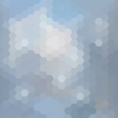 gray and blue hexagon vector background. geometric design. polygonal style. eps 10