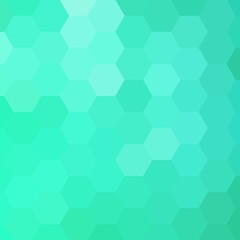 blue hexagon background. polygonal style. eps 10