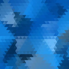 Fototapeta na wymiar Abstract dark blue triangle background. eps 10