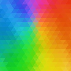 color background. Mosaic abstract background. polygonal style. rainbow. eps 10