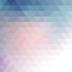 pastel triangles background polygonal style. eps 10