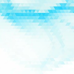 Obraz premium light blue vector background. triangle illustration. eps 10