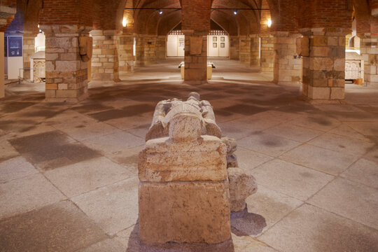 cripta del del Palacio Episcopal de Astorga, Espa&ntilde;a