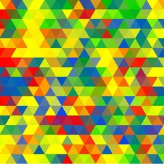 Fototapeta premium colorful triangles illustration. mosaic style. eps 10