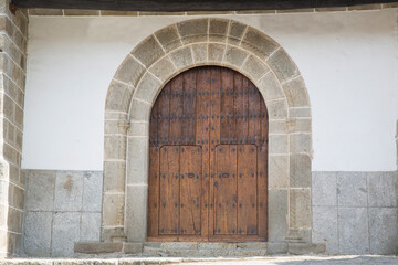 Parish Church Entrance, Candelario; Salamanca