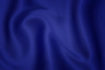 Blue fabric texture background, wavy fabric soft blue color, luxury satin or silk cloth texture.