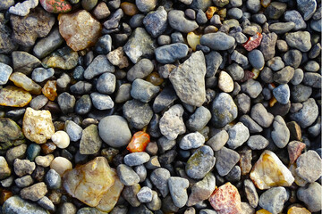 Stones texture background pebble 