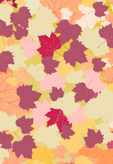 Fototapeta na wymiar Abstract autumn background.Vector