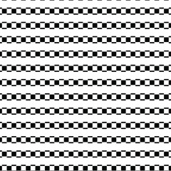 Seamless vector pattern in geometric ornamental style. Black and white pattern.
