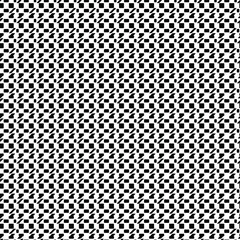 Seamless vector pattern in geometric ornamental style. Black and white pattern.