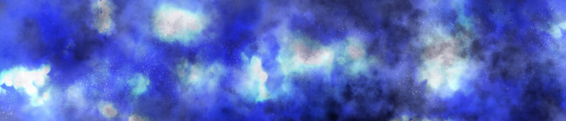 Space background with realistic nebula and lots of shining stars. Infinite universe and starry night. Colorful cosmos with stardust and the Milky Way. Magical color galaxy.