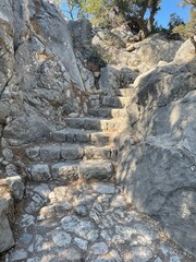 Old stone stairs