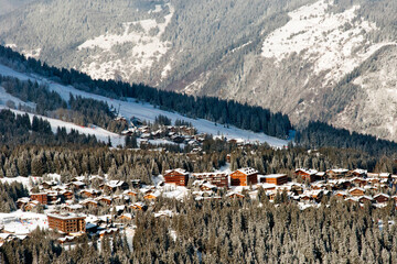Courchevel 1850 Three Valleys Ski Resort French Alps France