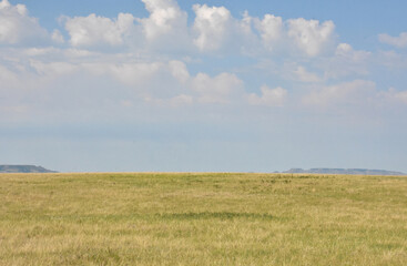 Obraz premium Beautiful Scenic Landscape of the Plains of the West