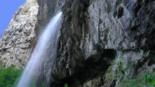 Great Waterfall Ilomska, Vlasic mountain, Bosnia and Herzegovina - (4K)