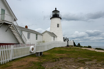 Pemaquid Point Light Bristol the USA