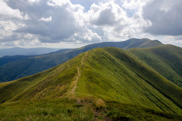 landscape with clouds