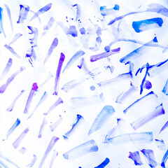 Brush Stroke Template. White Paintbrush Splash