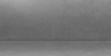 concrete wall and concrete floor