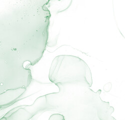 Alcohol Ink. Art Liquid Ancient Design. Silk Foil