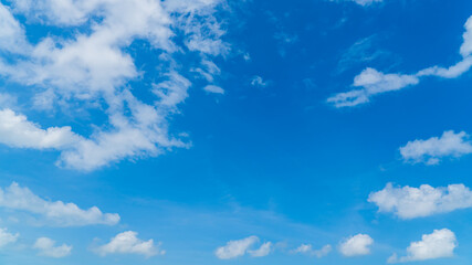 blue sky with clouds
