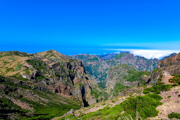 Fototapeta na wymiar The Pico do Arieiro, Madeira, Portugal, Europe
