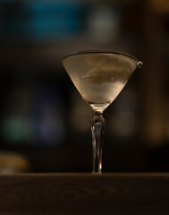 Delicious cocktail in top bar restaurant in bogota colombia