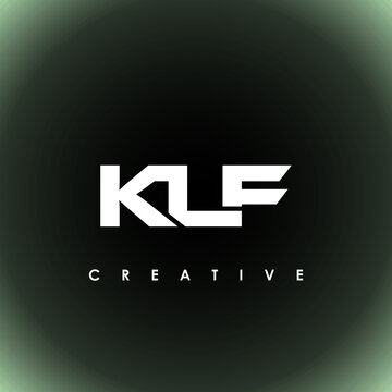 KLF Letter Initial Logo Design Template Vector Illustration