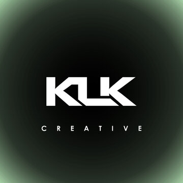KLK Letter Initial Logo Design Template Vector Illustration