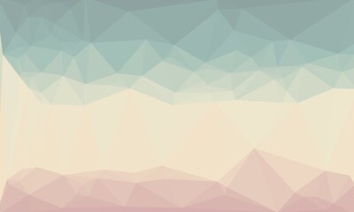 vibrant colorful geometric background with mosaic design