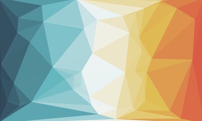 vibrant minimal multicolored polygonal background